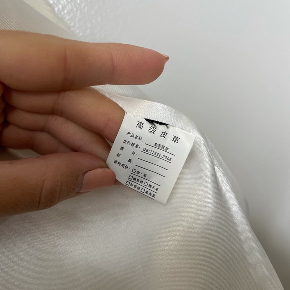 525 America Off- White Fur Vest - Picture 4 of 4